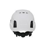 Vented Safety Helmet with 4-Point Chin Strap