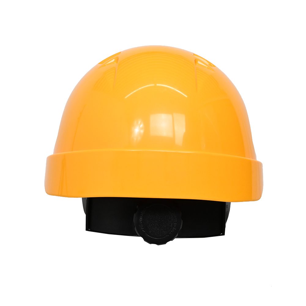 HELMET-FT112-C ULTAC FT112 Safety Helmet Orange Hard Hat Longbrim