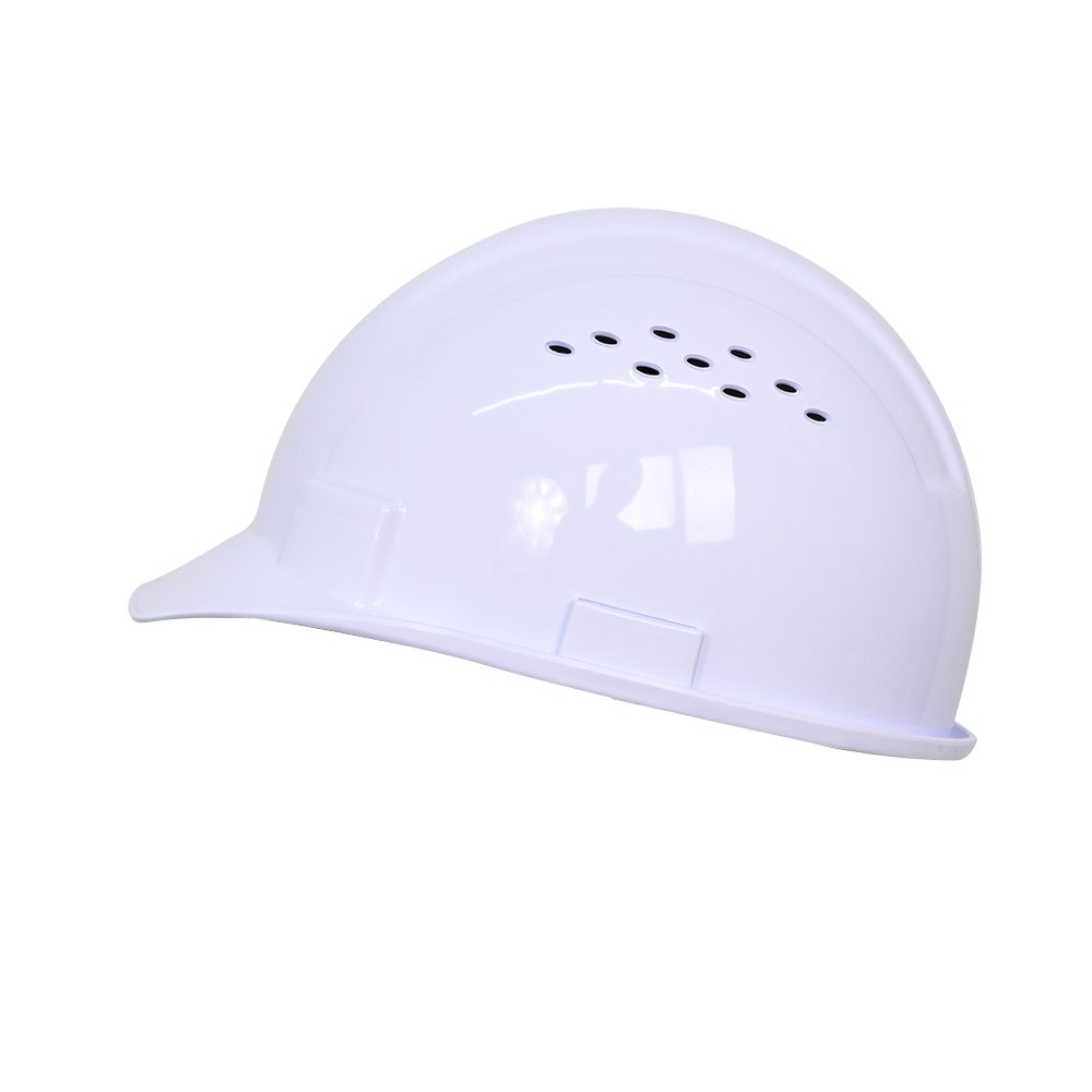 HELMET-FT114-B Longbrim Vented Safety Helmet for Industrial Use