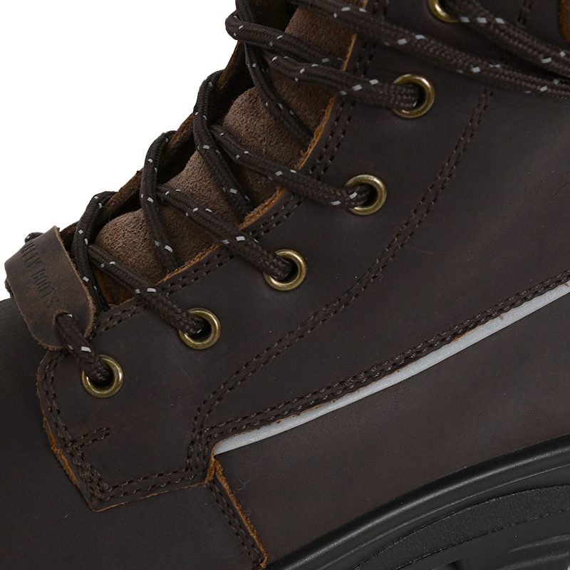SAFETY -SHOES-SJ1005-2 Men’s Work Safety Shoes black waterproof nubuck boots