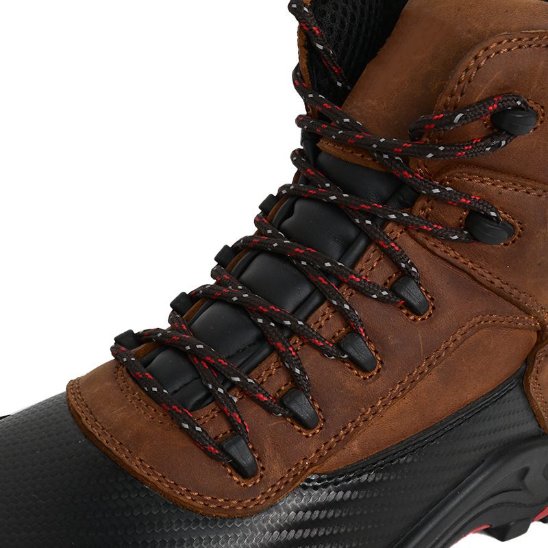 SAFETY -SHOES-SJ1007-2 Nubuck Leather Safety Boots black steel toe waterproof boots