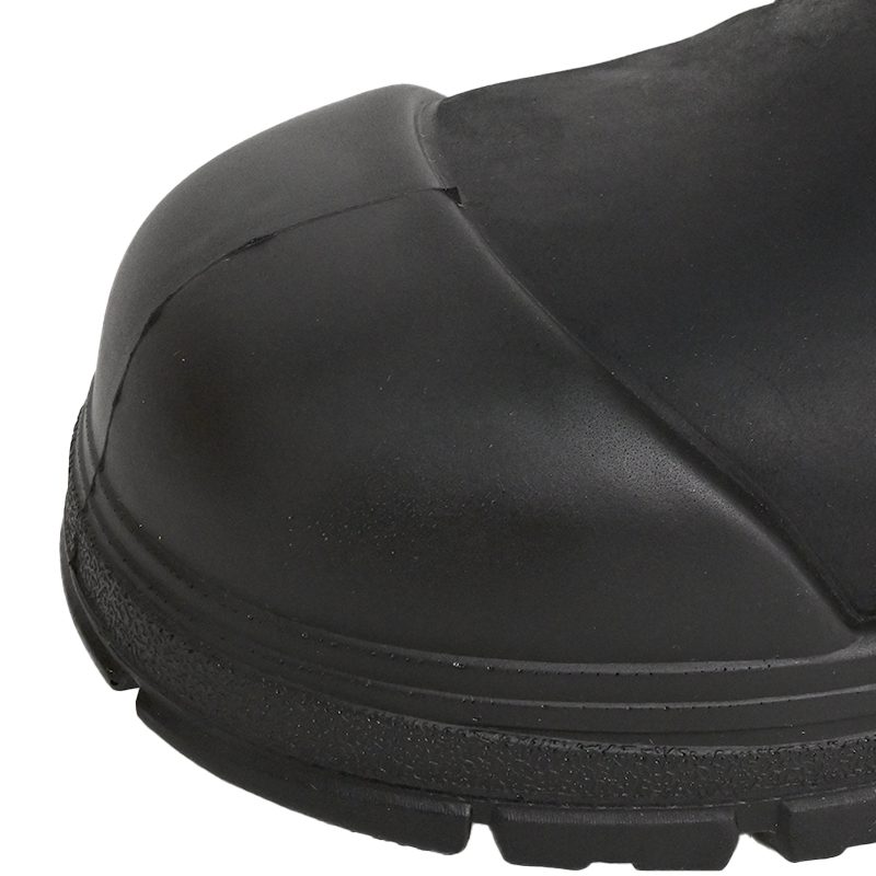 SAFETY -SHOES-SJ1008-1 Nubuck Leather Safety Boots black high cut men’s work shoes