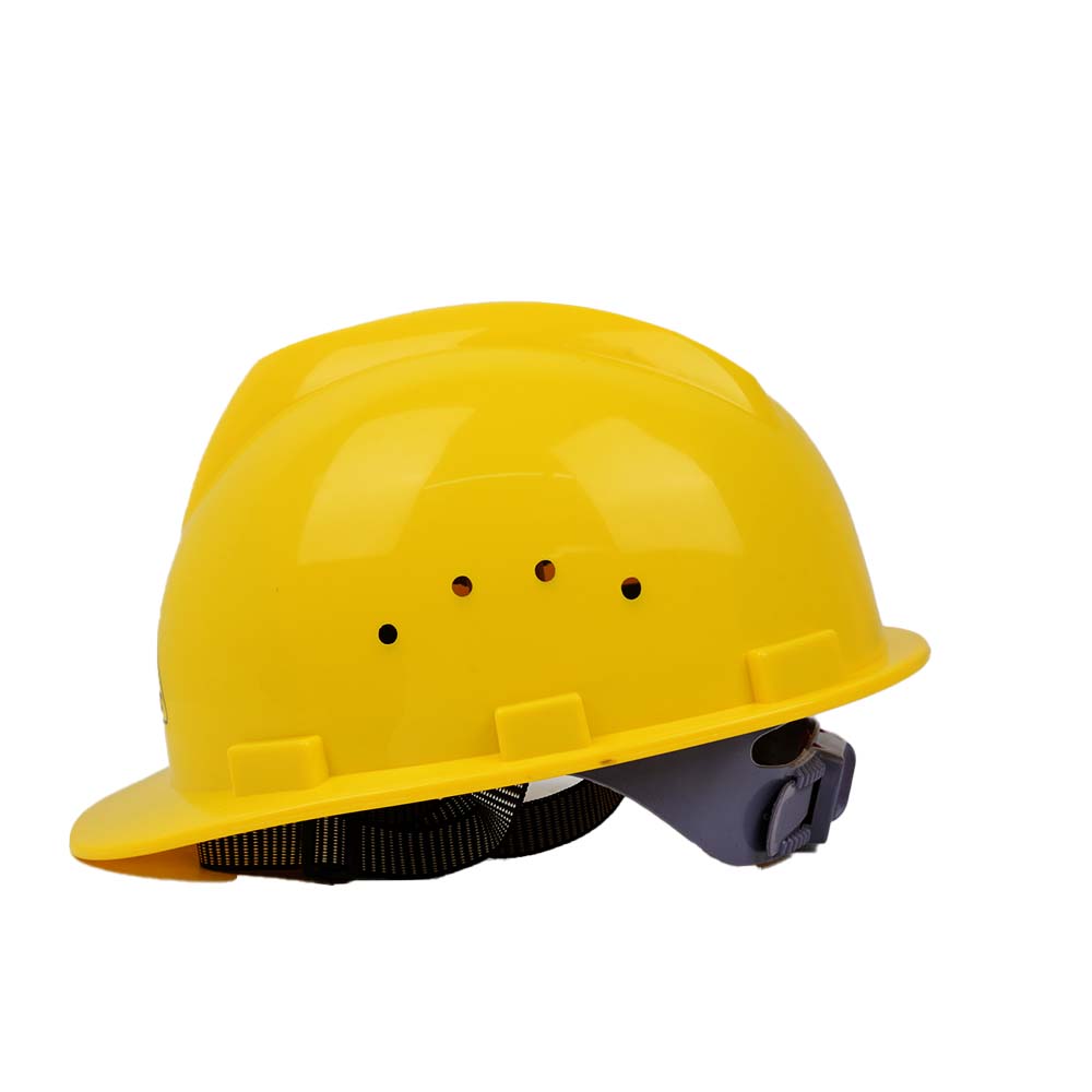 HELMET-NP101-B NP101 ABS Yellow 2-point Suspension Safety Helmet with ANSI EN Certificate