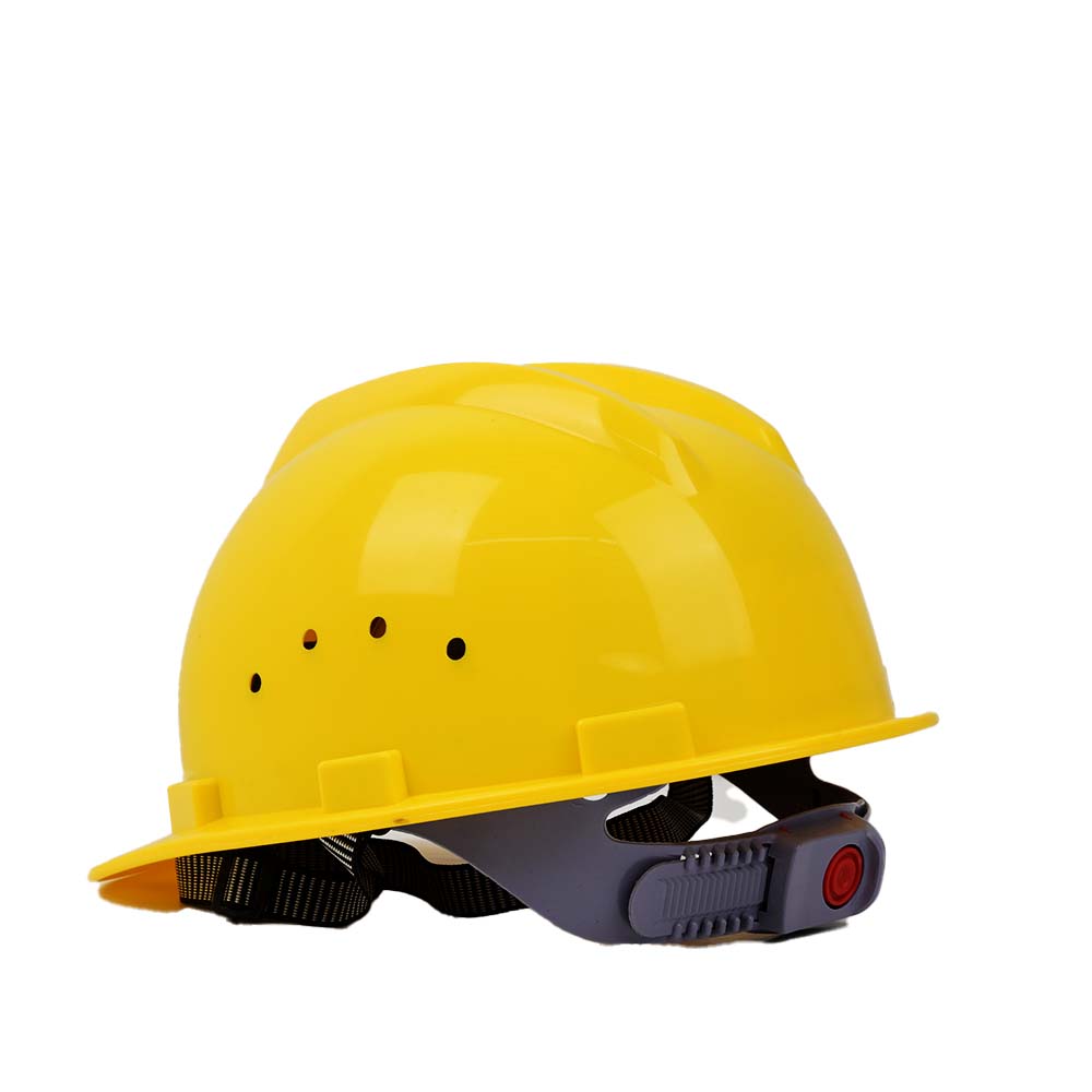 HELMET-NP101-C NP101 ABS Yellow 2-point Suspension Safety Helmet with ANSI EN Certificate