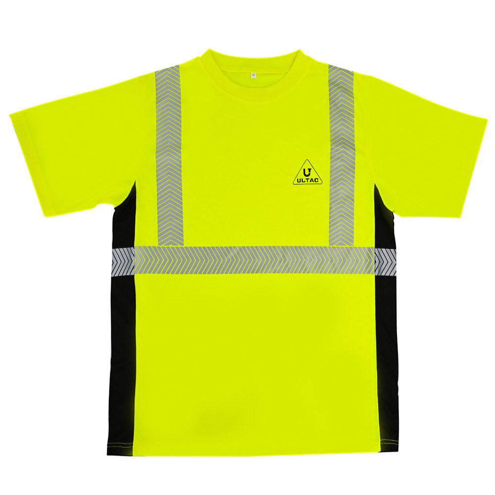High-Visibility Reflective T-Shirt with durable reflective strips