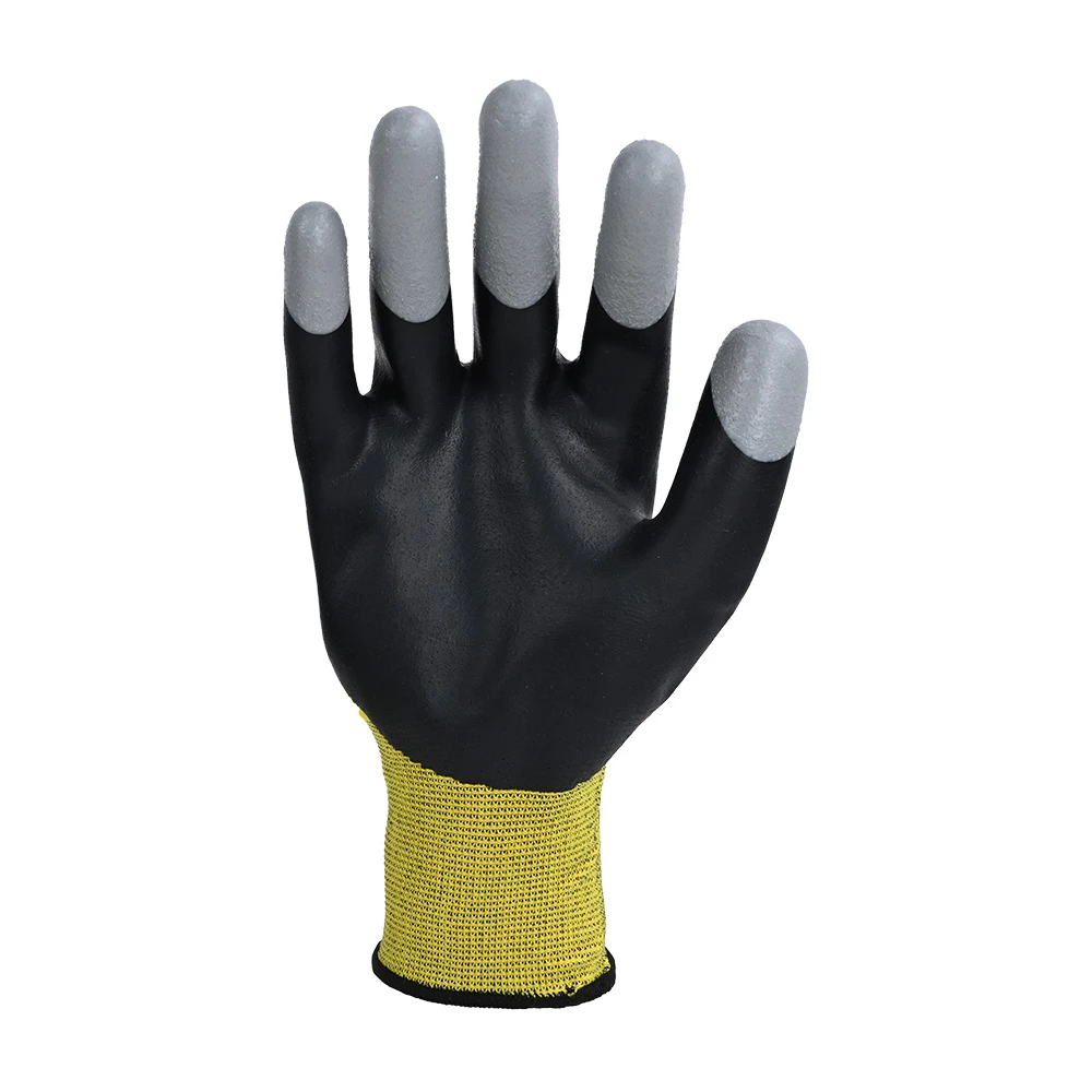 Gloves-PX2623-2 Safety Gloves ULTAC PU6101 with polyester material