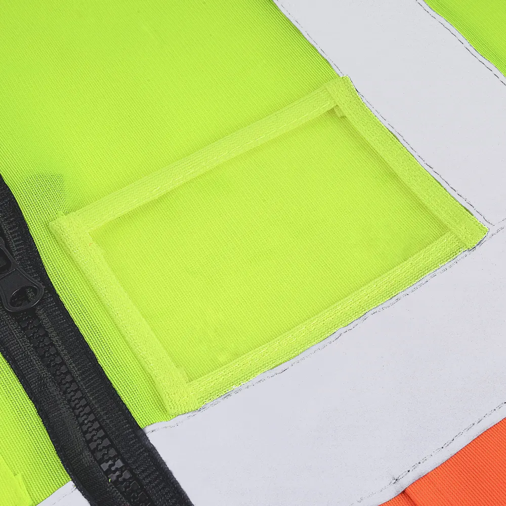 XP1011 8 Hi-Vis Safety Vest construction