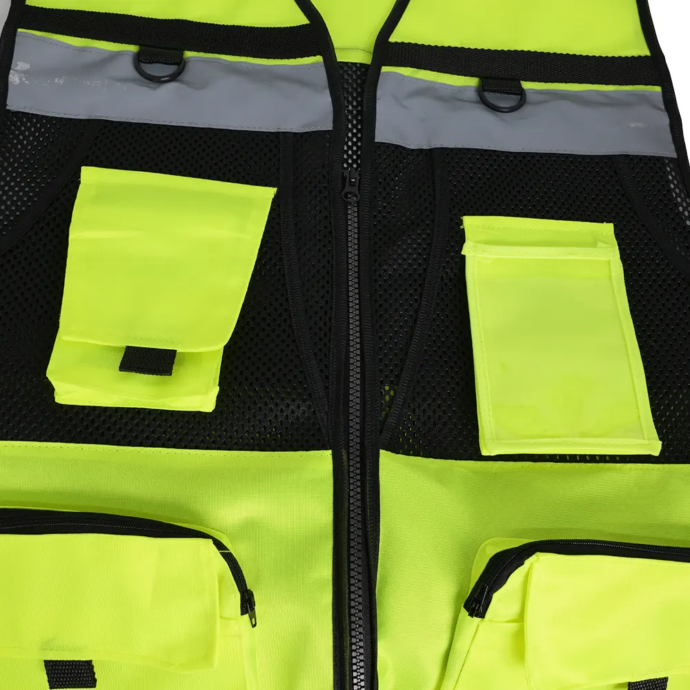 XP1016 4 High-Visibility Vest mesh breathable durable